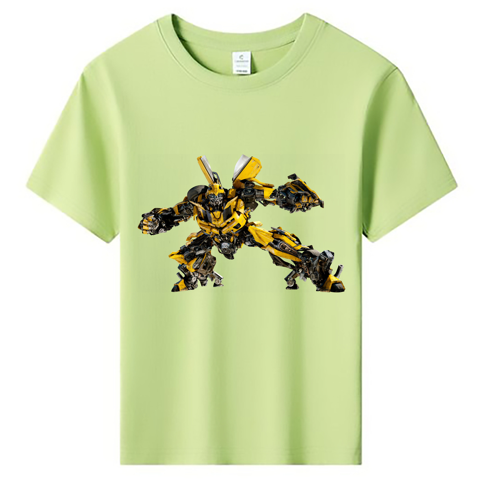 （画像用） Transformers トランスフォーマー 綿100％キッズTシャツ（フロントプリント）